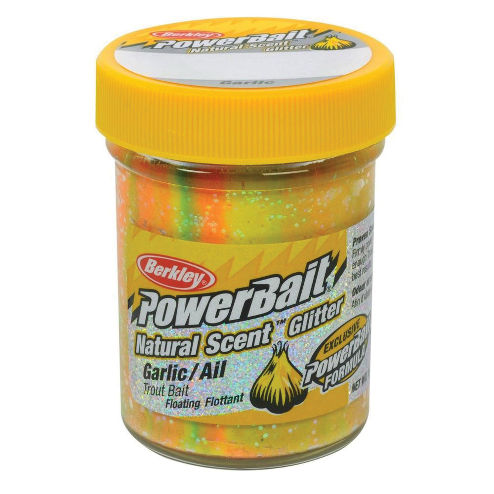 Berkley® PowerBait® BGTGRB2 Freshwater Natural Glitter Bait, Soft Lure ...